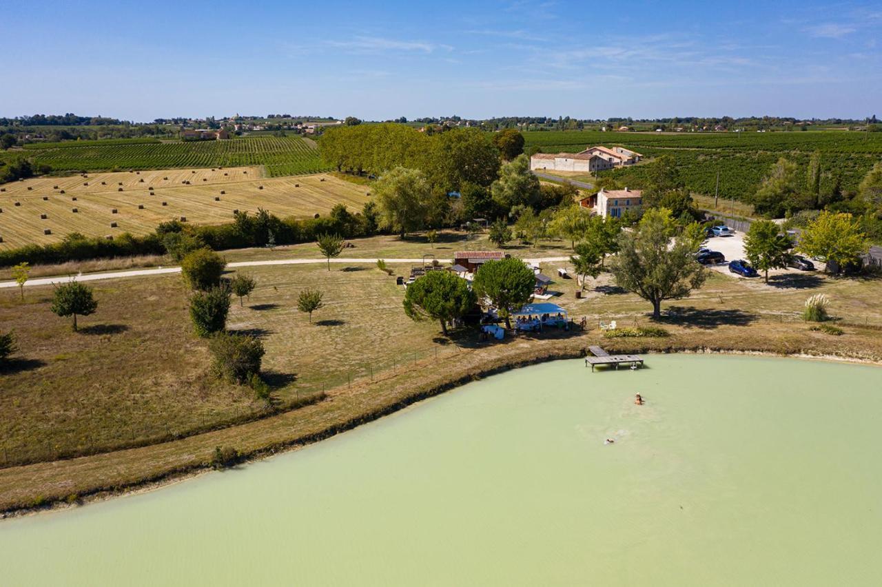 Shanti Lac Cabanes Gites Insolites Et Espace Bien-Etre Bordeaux Berson Exterior photo